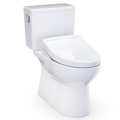 TOTO Glaston 1G Inodoro de Dos Piezas (MW4723446CUFG) - Blanco