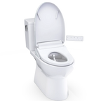 TOTO Glaston 1G Inodoro de Dos Piezas (MW4723446CUFG) - Blanco