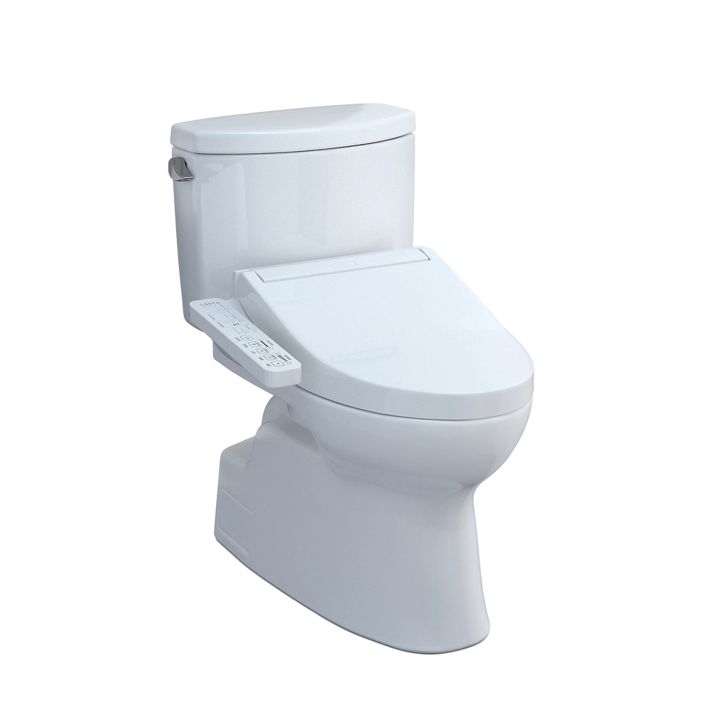 TOTO Vespin II Inodoro de Dos Piezas con WASHLET®+ S5 - Blanco