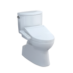 TOTO Vespin II Inodoro de Dos Piezas con WASHLET®+ S5 - Blanco