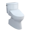 TOTO Vespin II Inodoro de Dos Piezas con WASHLET®+ S2 - Blanco