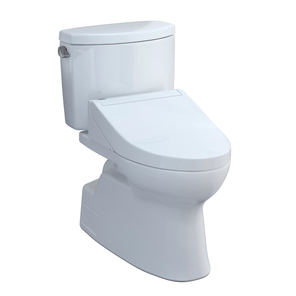 TOTO Vespin II Inodoro de Dos Piezas con WASHLET®+ S5 - Blanco