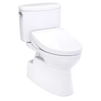 TOTO Vespin II Inodoro de Dos Piezas con WASHLET®+ S5 - Blanco