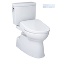 TOTO Vespin II Inodoro de Dos Piezas con WASHLET®+ S7A - Blanco