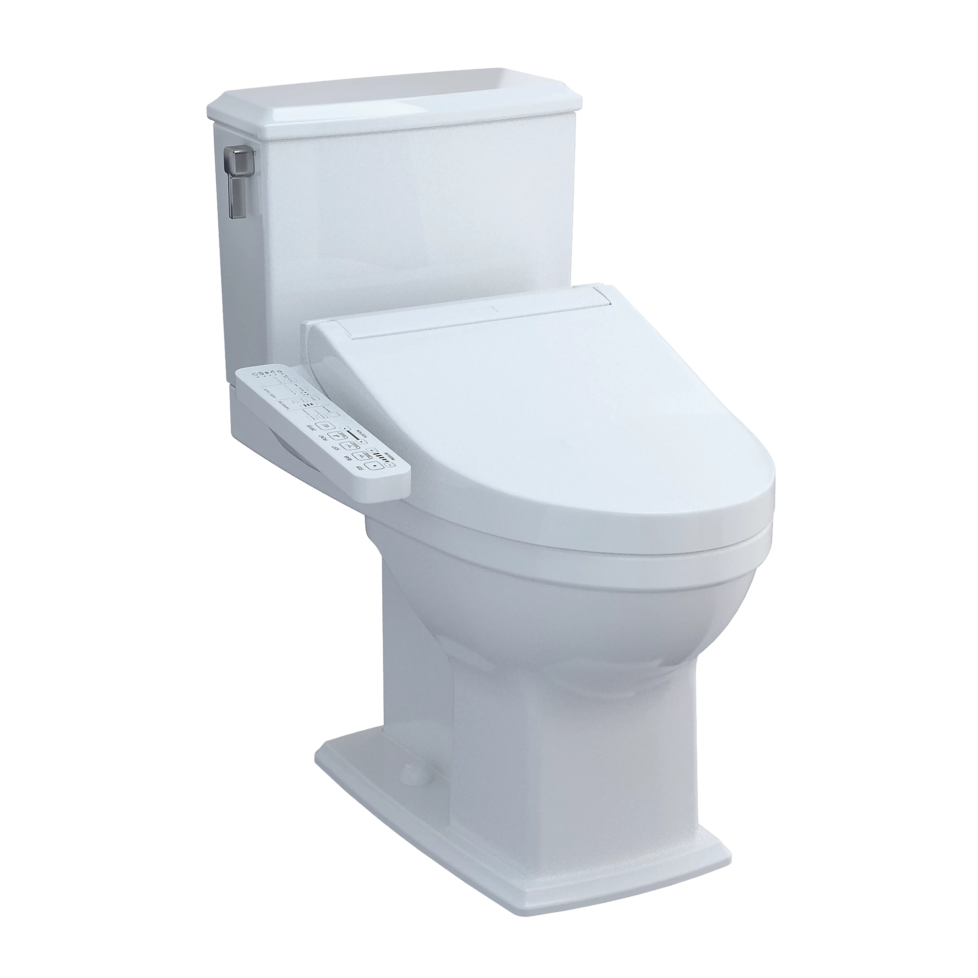 TOTO Connelly Inodoro de Dos Piezas con WASHLET®+ S2 - Blanco