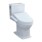 TOTO Connelly Inodoro de Dos Piezas con WASHLET®+ S5 - Blanco