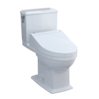 TOTO Connelly Inodoro de Dos Piezas con WASHLET®+ S2 - Blanco