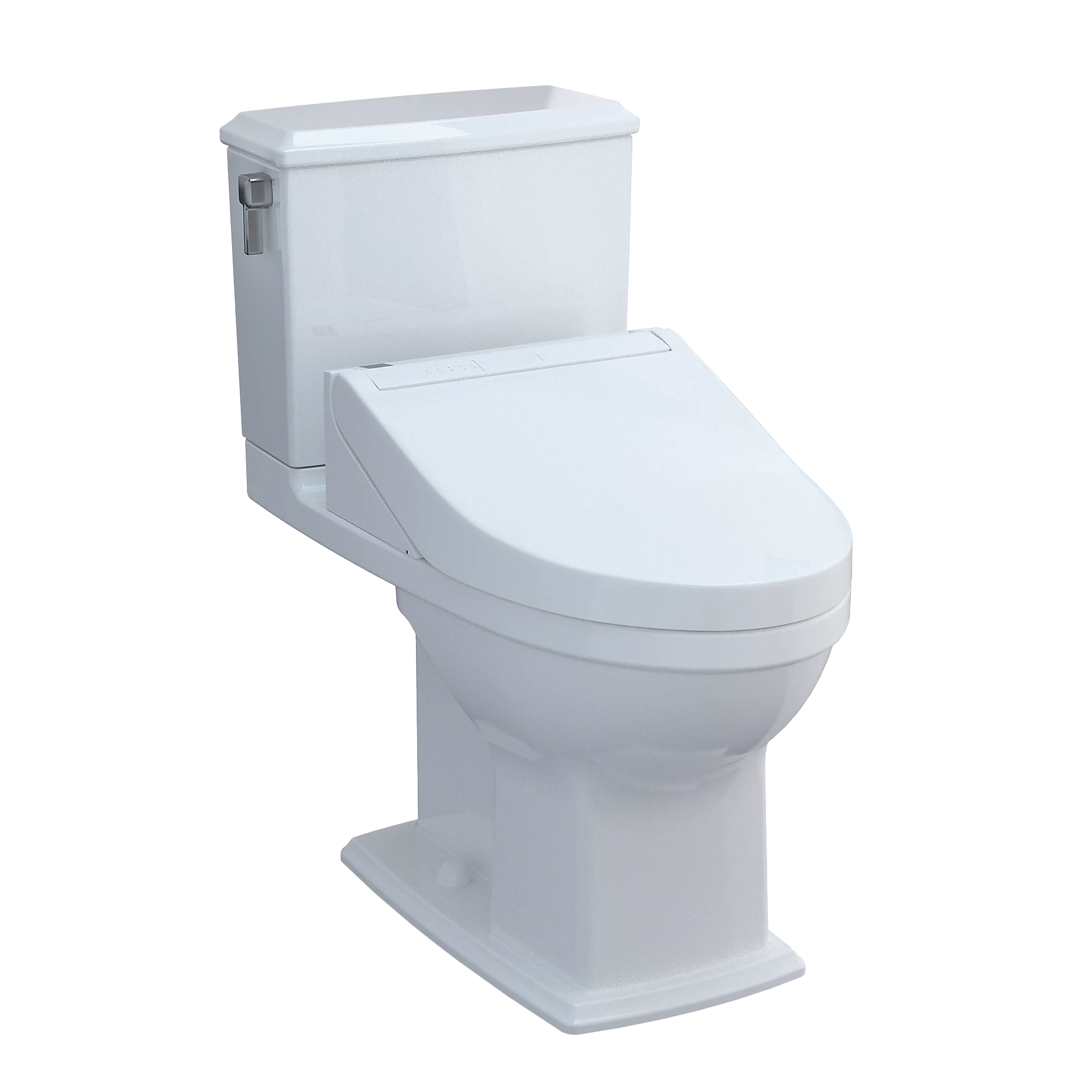TOTO Connelly Inodoro de Dos Piezas con WASHLET®+ S2 - Blanco