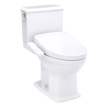 TOTO Connelly Inodoro de Dos Piezas con WASHLET®+ S2 - Blanco
