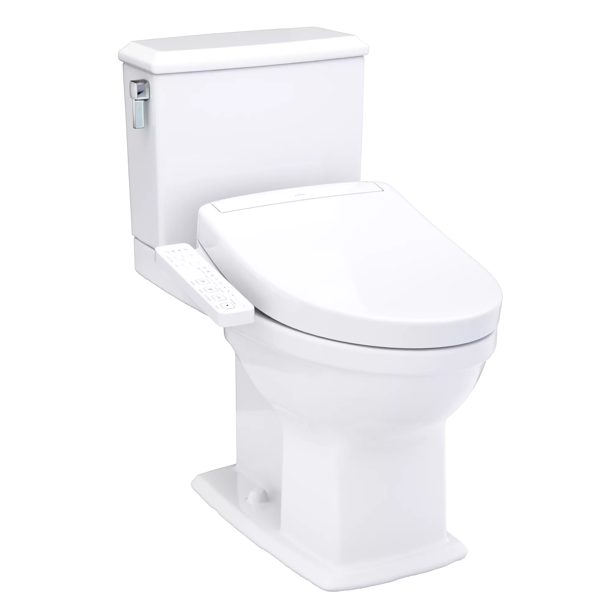 TOTO Connelly Inodoro de Dos Piezas con WASHLET®+ S2 - Blanco