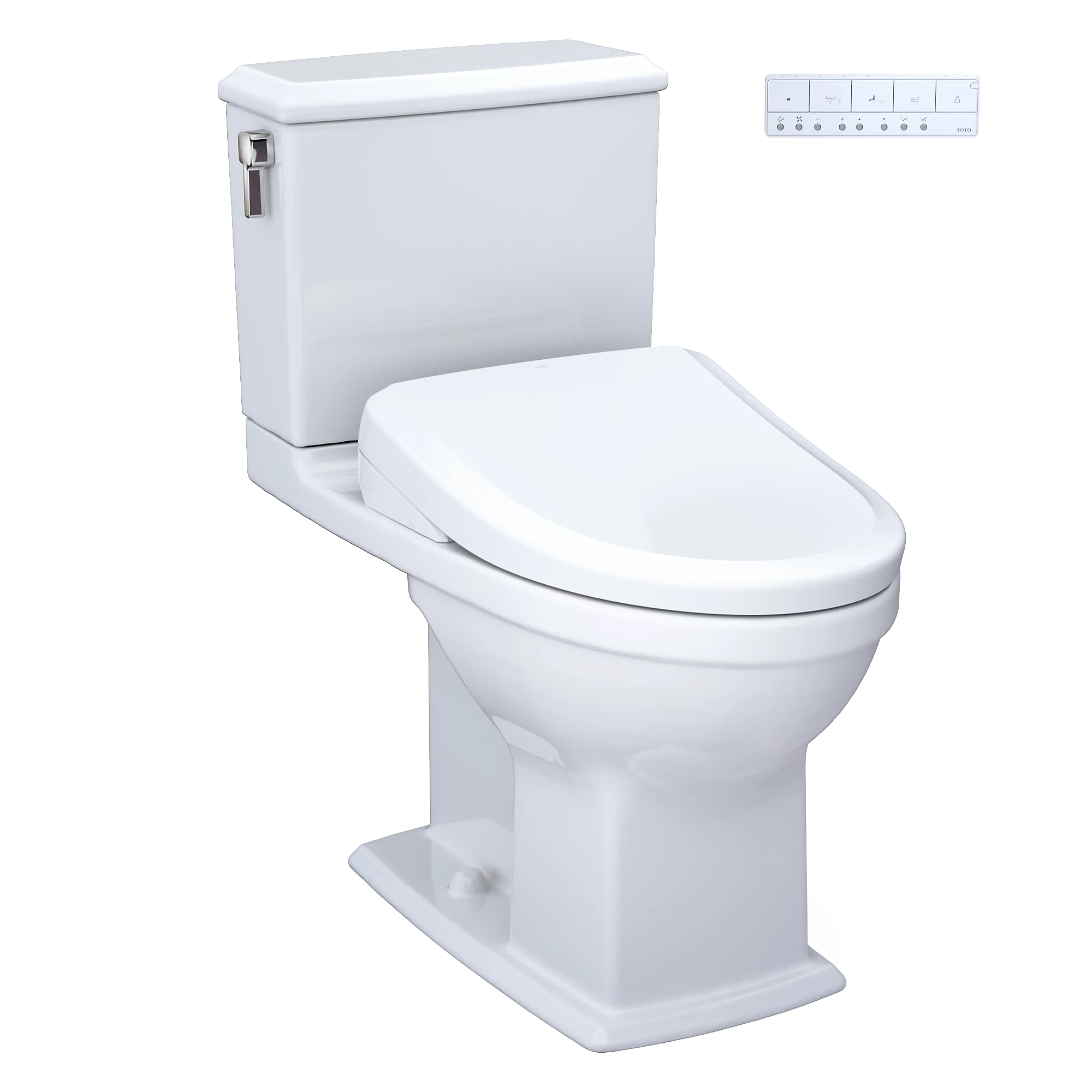 TOTO Connelly Inodoro de Dos Piezas con WASHLET®+ S7 - Blanco