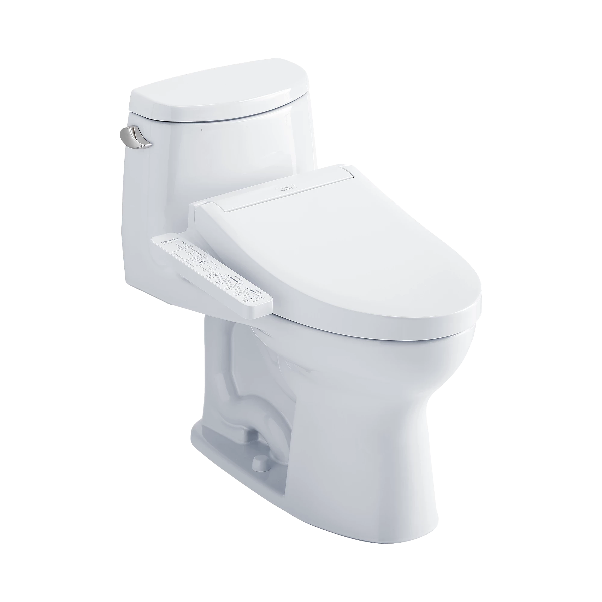 TOTO UltraMax II Inodoro de Una Pieza con WASHLET®+ S7 (MW6044726CEFGA) - Blanco