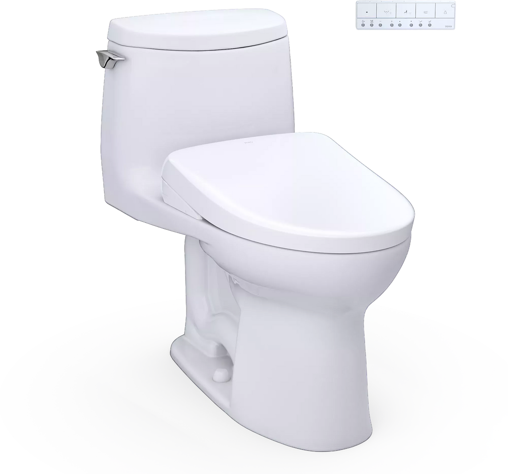 TOTO UltraMax II Inodoro de Una Pieza con WASHLET®+ S7A - Blanco
