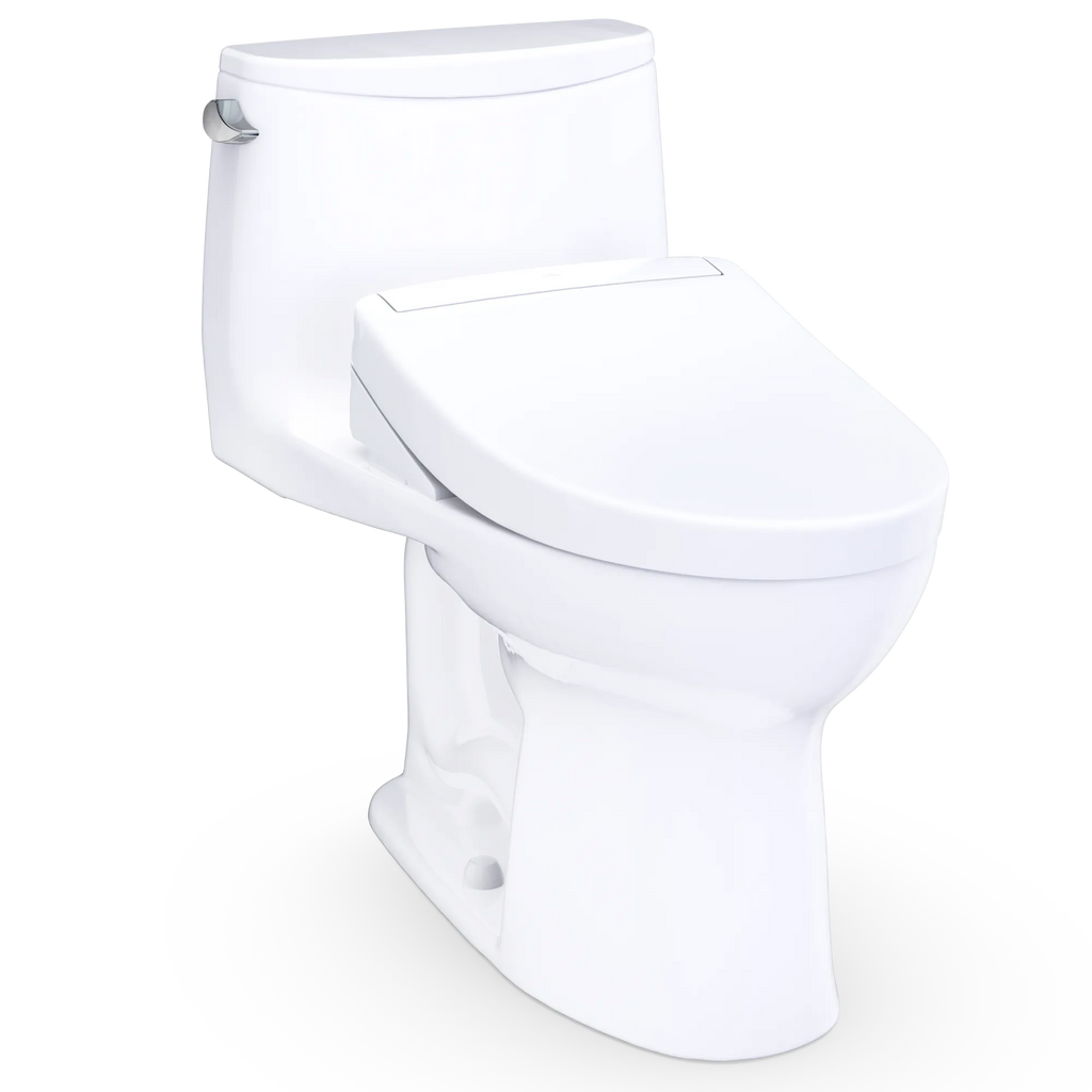 TOTO Ultramax Inodoro de Una Pieza (MW6083446CEFG) - Blanco