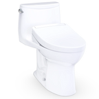 TOTO Ultramax Inodoro de Una Pieza (MW6083446CSFG) - Blanco