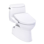 TOTO Carlyle II 1G Inodoro de Una Pieza con WASHLET®+ S2 - Blanco