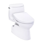 TOTO Carlyle II 1G Inodoro de Una Pieza con WASHLET®+ S5 - Blanco