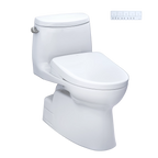 TOTO Carlyle II Inodoro de Una Pieza (MW6144736CEFGA) - Blanco