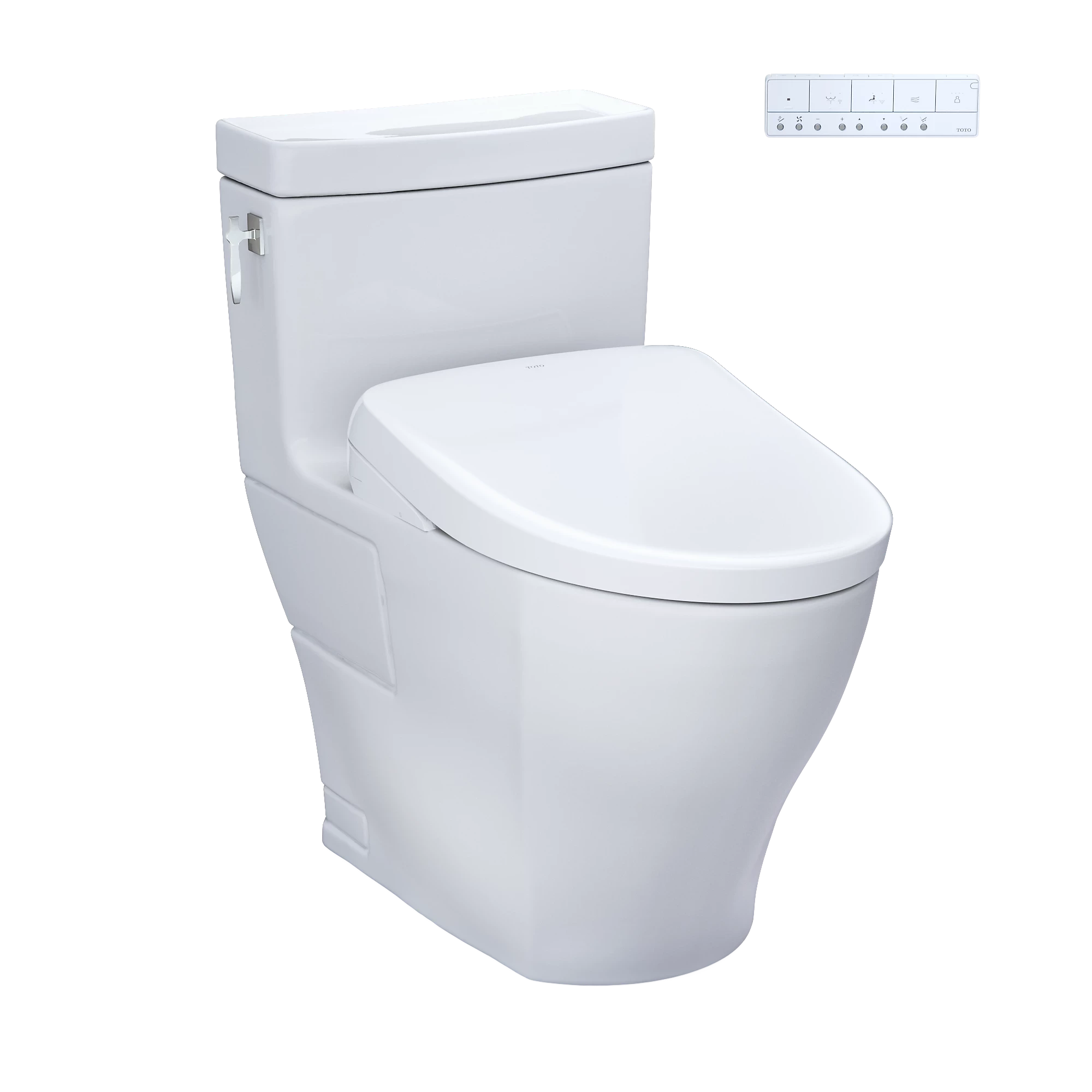 TOTO Aimes Inodoro de Una Pieza con WASHLET®+ S7 - Blanco