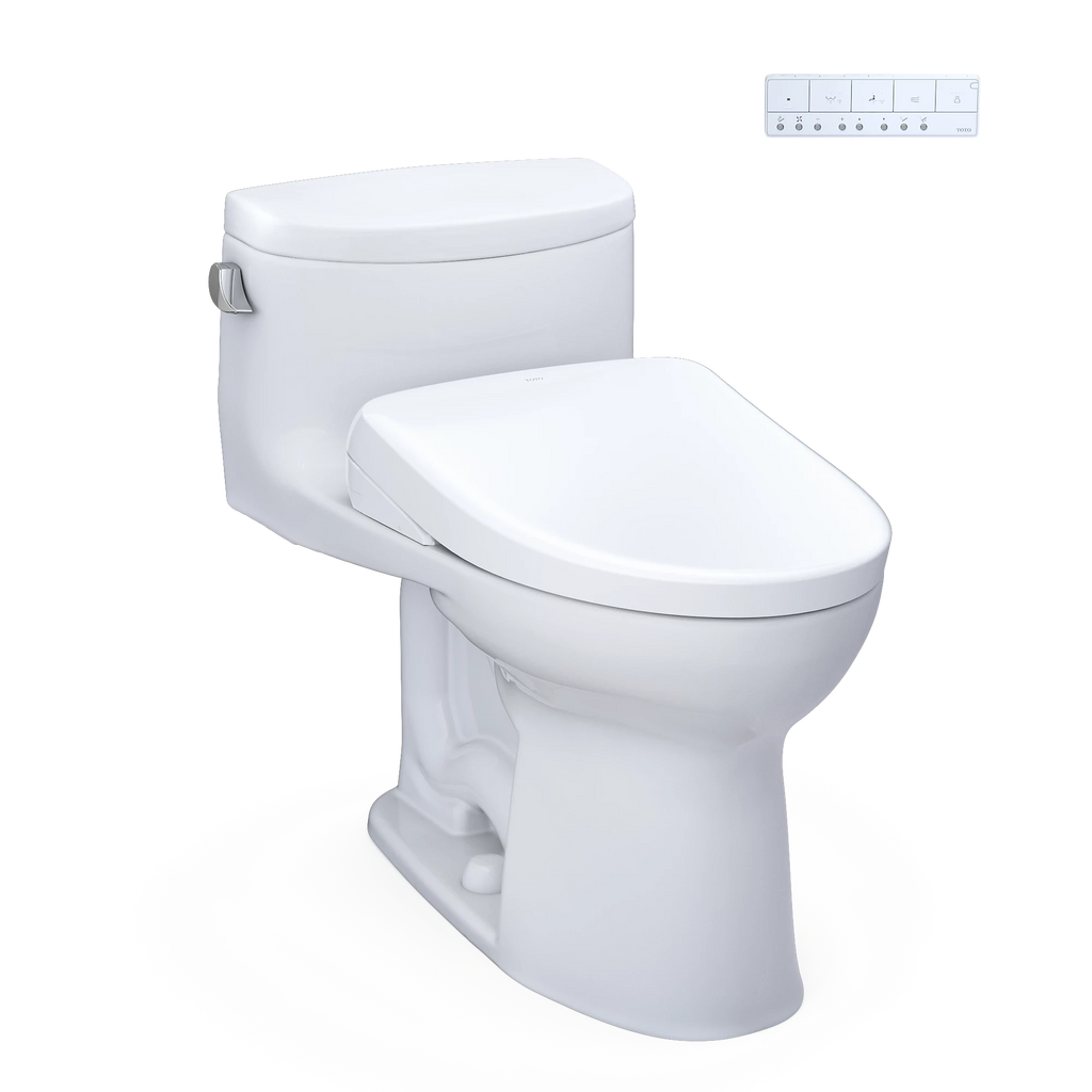 TOTO Supreme II Inodoro de Una Pieza (MW6344736CEFG) - Blanco