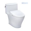 TOTO Nexus Inodoro de Una Pieza con WASHLET®+ S7 (MW6424726CEFGA) - Blanco