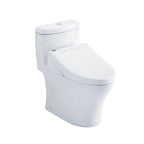 TOTO Aquia® IV Inodoro de Una Pieza con WASHLET®+ S2 · Altura Universal - Blanco