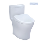 TOTO Aquia® IV Inodoro de Una Pieza con WASHLET®+ S7 · Altura Universal - Blanco