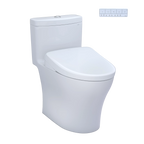 TOTO Aquia® IV Inodoro de Una Pieza con WASHLET®+ S7A · Altura Universal - Blanco