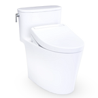 TOTO Aurora Inodoro de Una Pieza (MW6863446CEFG) - Blanco