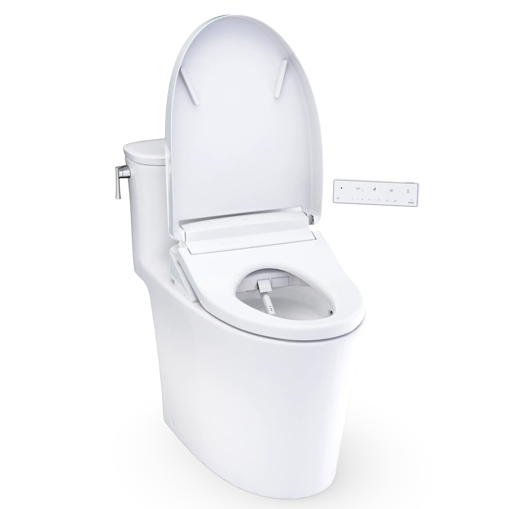 TOTO Aurora 1G Inodoro de Una Pieza (MW6863446CUFG) - Blanco