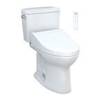 TOTO Drake Inodoro de Dos Piezas con WASHLET®+ S5 - Blanco