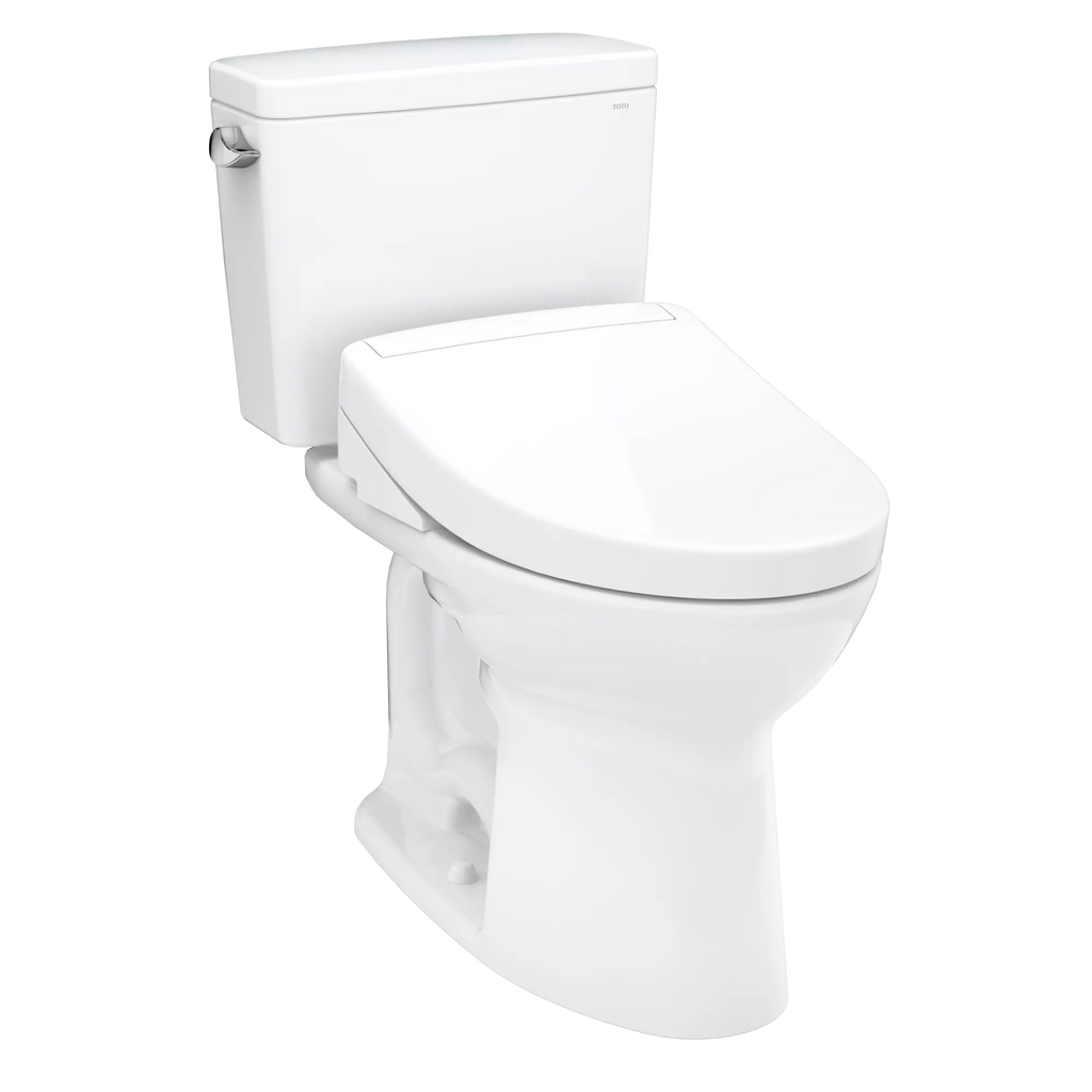 TOTO Drake Inodoro de Dos Piezas con WASHLET®+ S5 · Altura Universal - Blanco