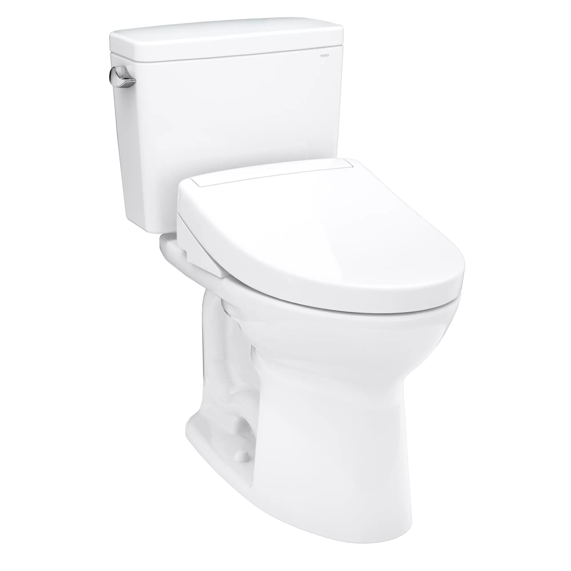 TOTO Drake Inodoro de Dos Piezas con WASHLET®+ S5 · Altura Universal - Blanco