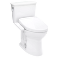 TOTO Drake Transitional Inodoro de Dos Piezas con WASHLET®+ S2 - Blanco