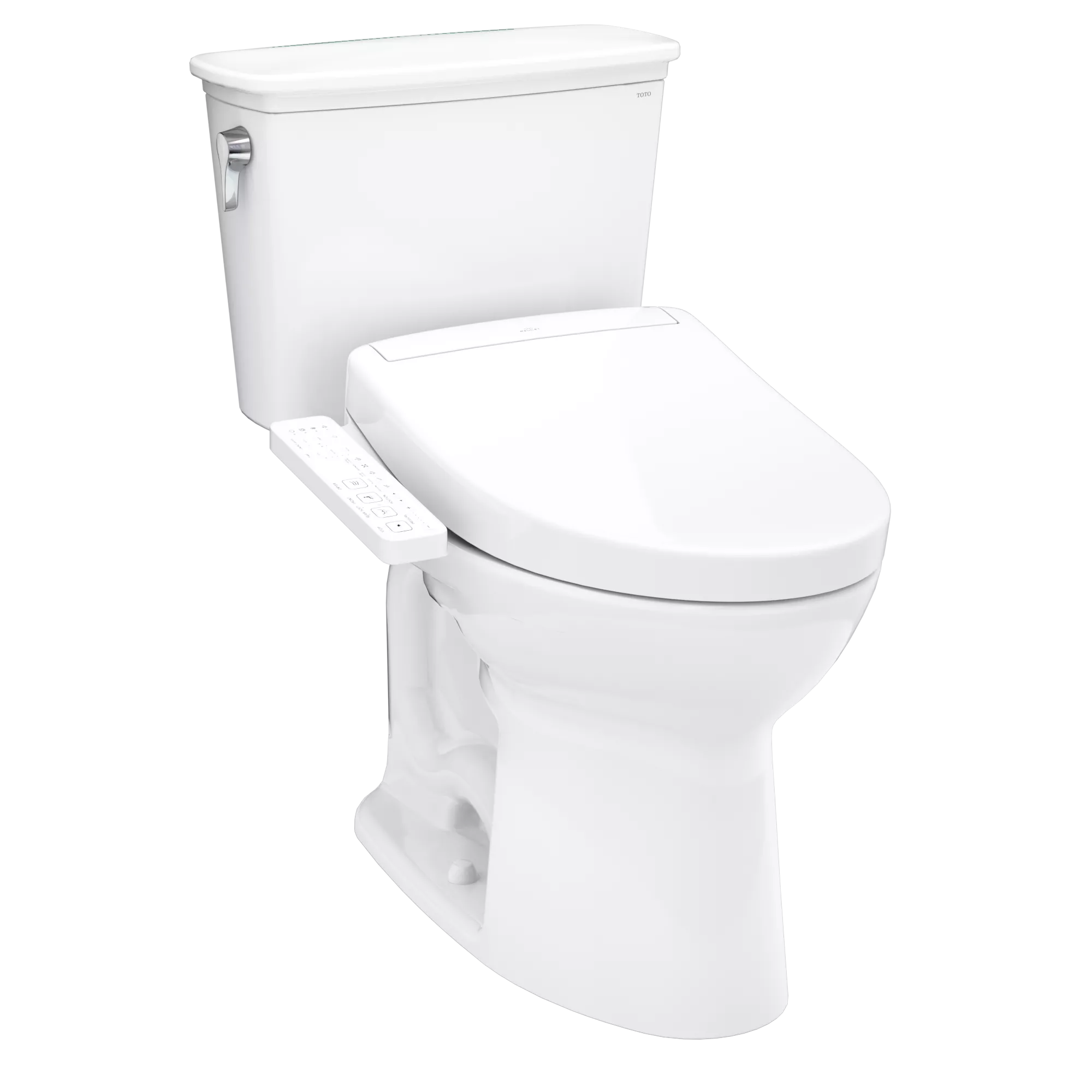 TOTO Drake Transitional Inodoro de Dos Piezas con WASHLET®+ S2 - Blanco