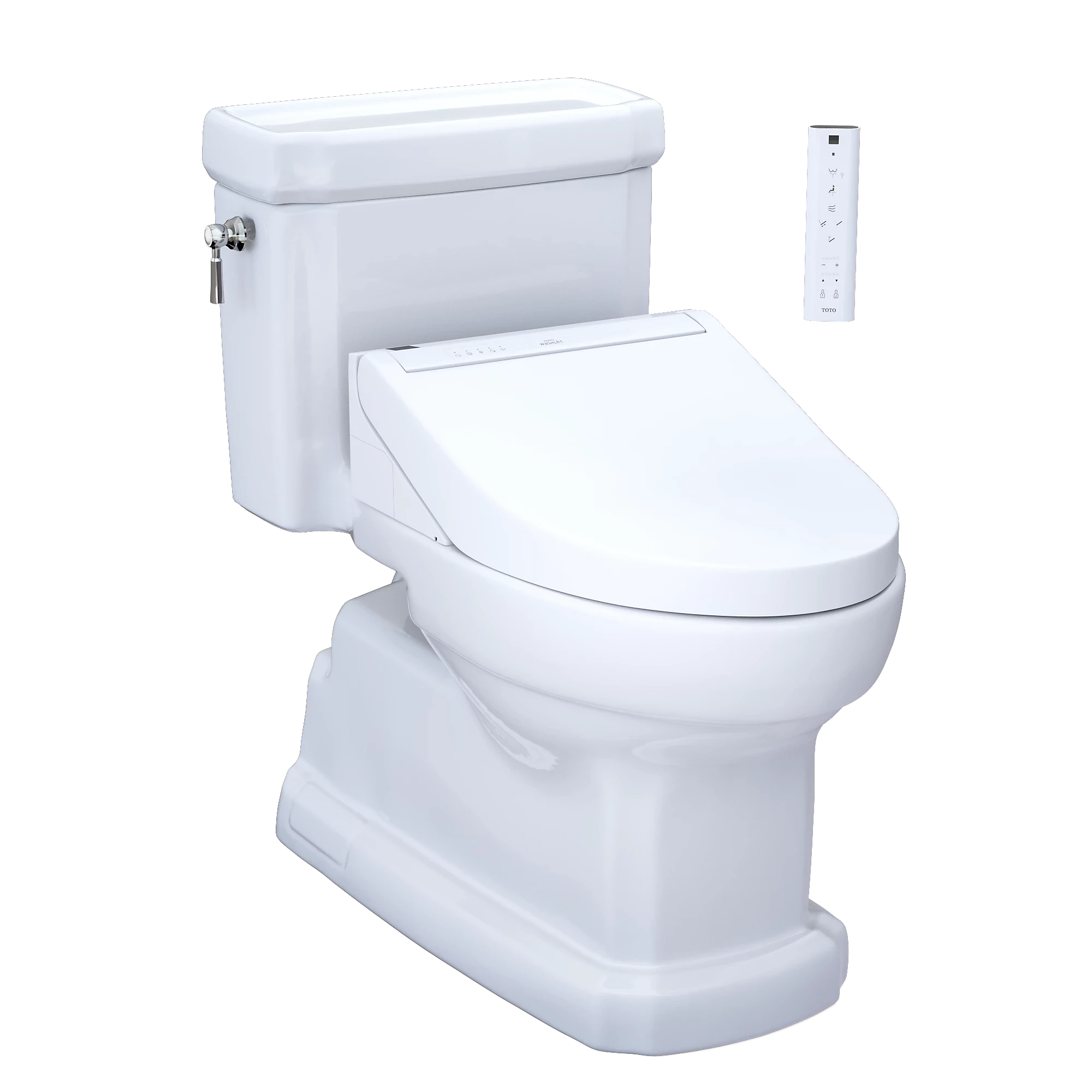 TOTO Guinevere Inodoro de Una Pieza con WASHLET®+ S5 - Blanco