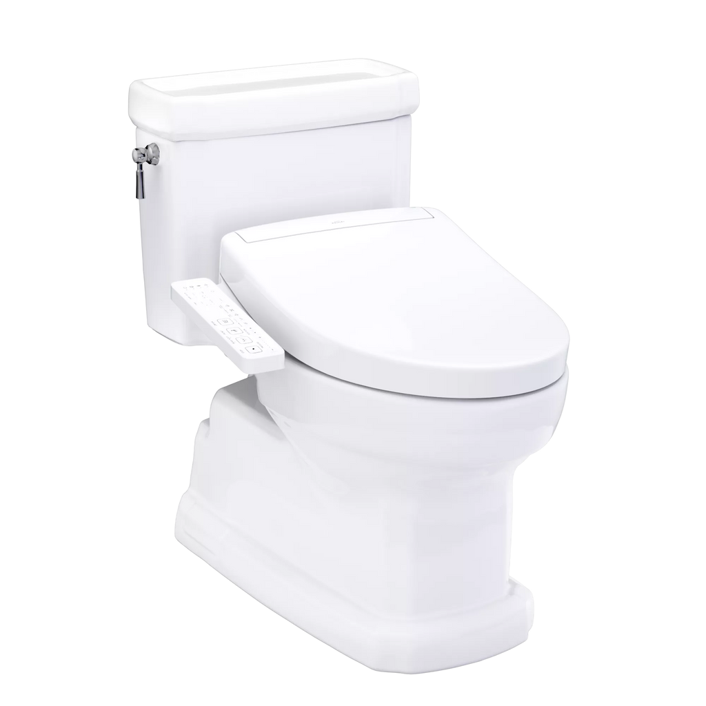 TOTO Guinevere Inodoro de Una Pieza con WASHLET®+ S2 - Blanco