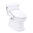 TOTO Guinevere Inodoro de Una Pieza con WASHLET®+ S2 - Blanco