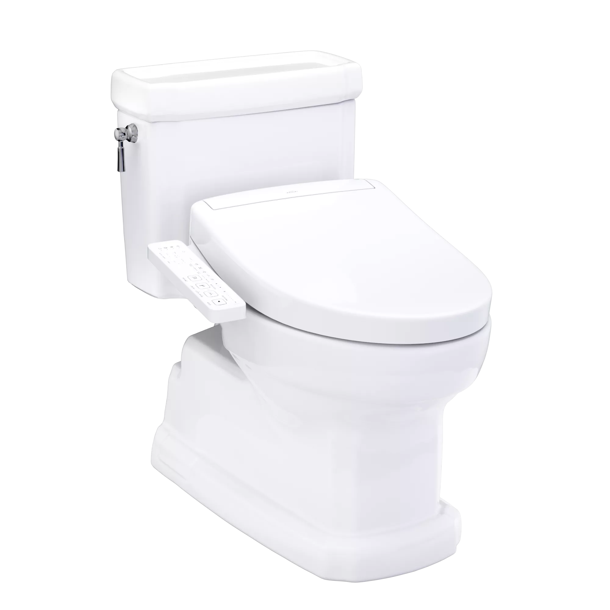 TOTO Guinevere Inodoro de Una Pieza con WASHLET®+ S2 - Blanco