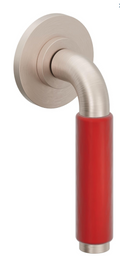 California Faucets Cayucos Llave de Pared - Palanca Roja