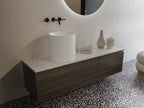 Barclay RAK Petit 14" — Lavabo de Sobreponer Redondo de Fireclay — imagen 3