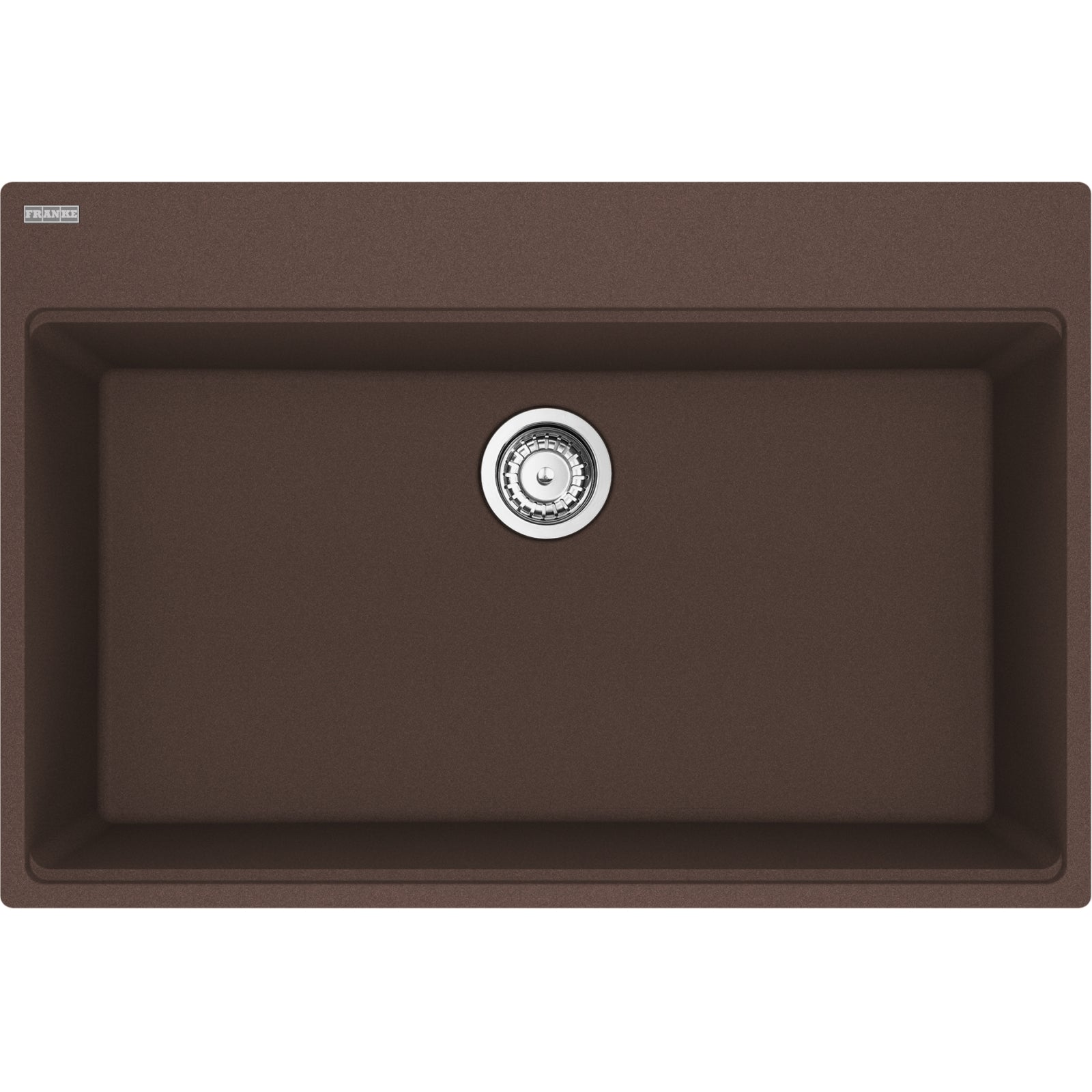 Franke Maris — Tarja Sobreponer 33″ de Fragranite — Moka