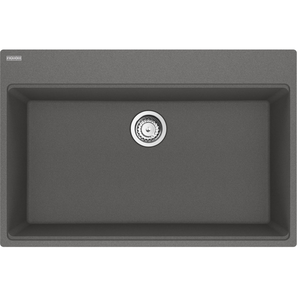 Franke Maris — Tarja Sobreponer 33″ de Fragranite — Gris Piedra