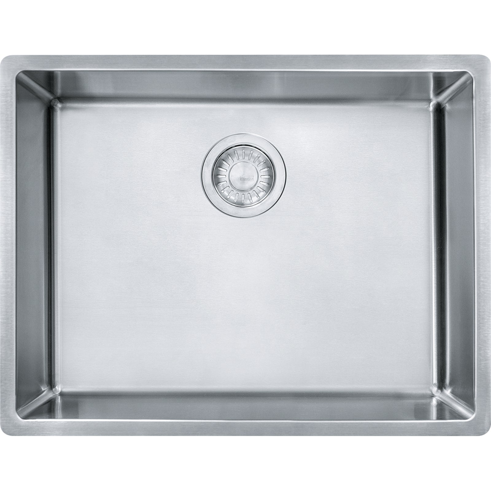 Franke Cube — Tarja Bajocubierta 22.5″ de Acero Inoxidable