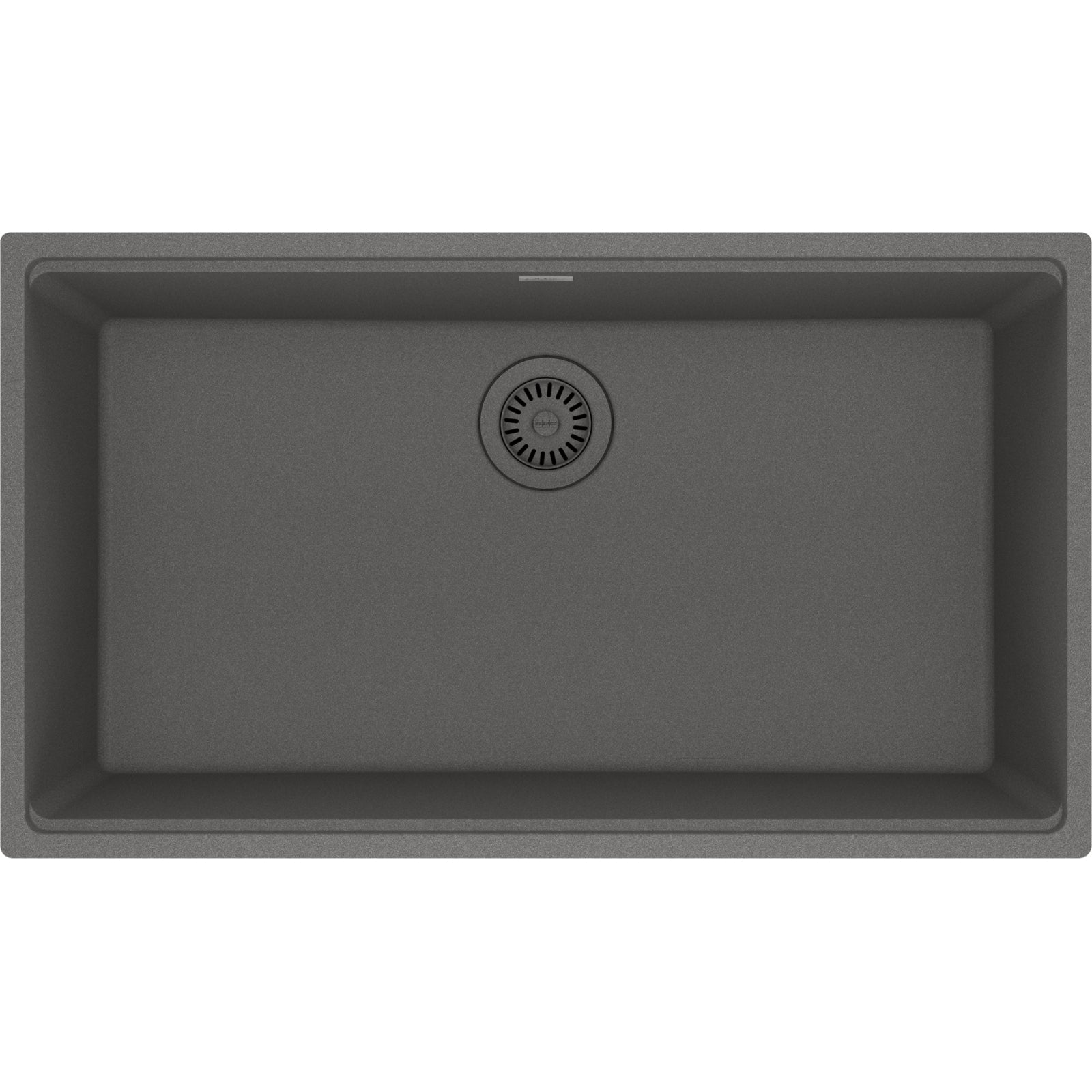 Franke Maris — Tarja Bajocubierta 33.5″ de Fragranite — Gris Piedra