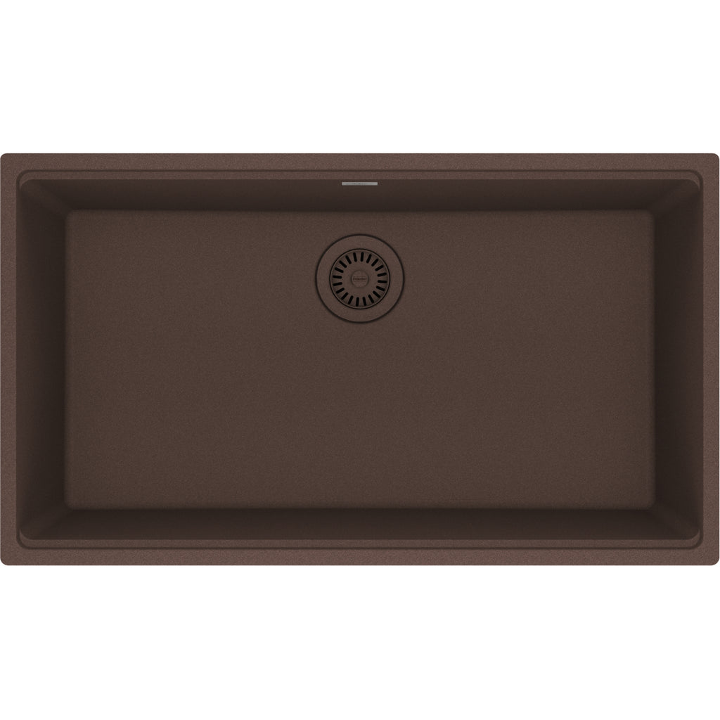 Franke Maris — Tarja Bajocubierta 33.5″ de Fragranite — Moka