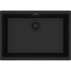 Franke Maris — Tarja Bajocubierta 27.5″ de Fragranite — Negro Mate