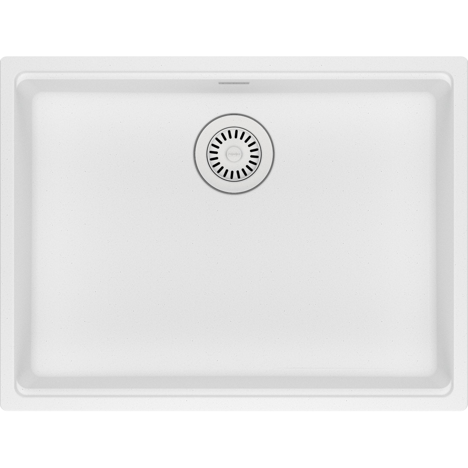 Franke Maris — Tarja Bajocubierta 25.5″ de Fragranite — Blanco Polar