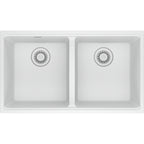 Franke Maris — Tarja Bajocubierta 31.5″ de Fragranite — Blanco Polar