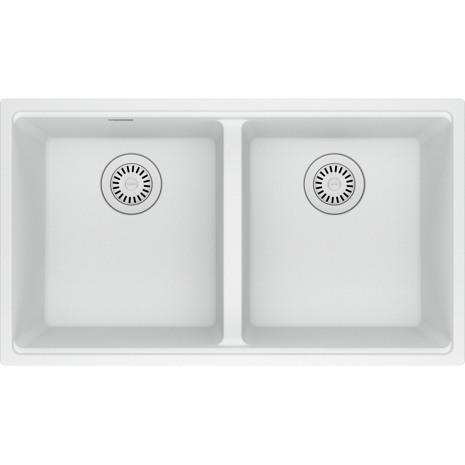 Franke Maris — Tarja Bajocubierta 31.5″ de Fragranite — Blanco Polar